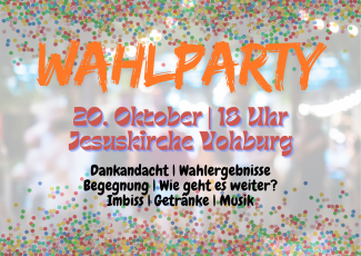 20241020-Wahlparty-Plakat